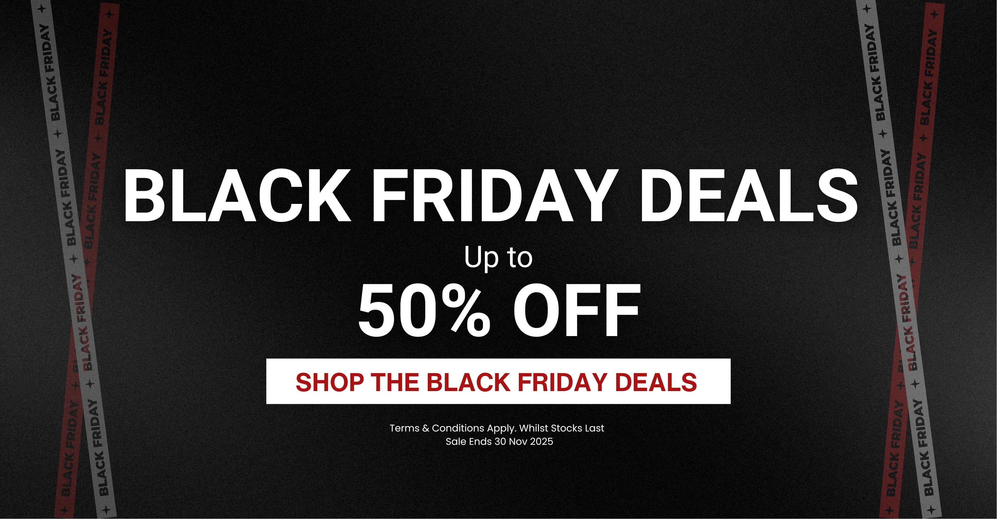 Homepage   black friday banner